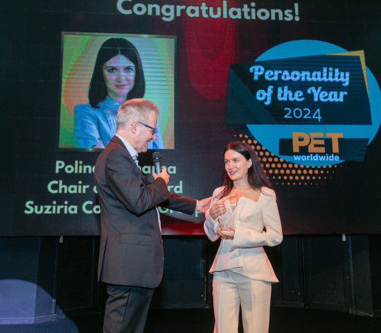 This year’s Personality of the Year Award went to Polina Kosharna from the Ukrainian company Suziria. 