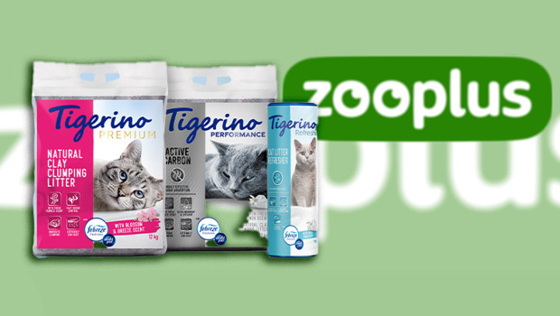 Tigerino products with the freshness of Febreze: co-operation partners Zooplus and Procter & Gamble can smell good together.