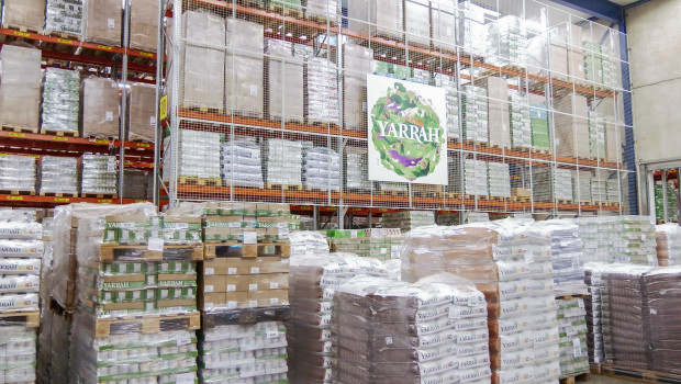 The Yarrah warehouse at the company's headquarters in Harderwijk has 3 000 pallet spaces.