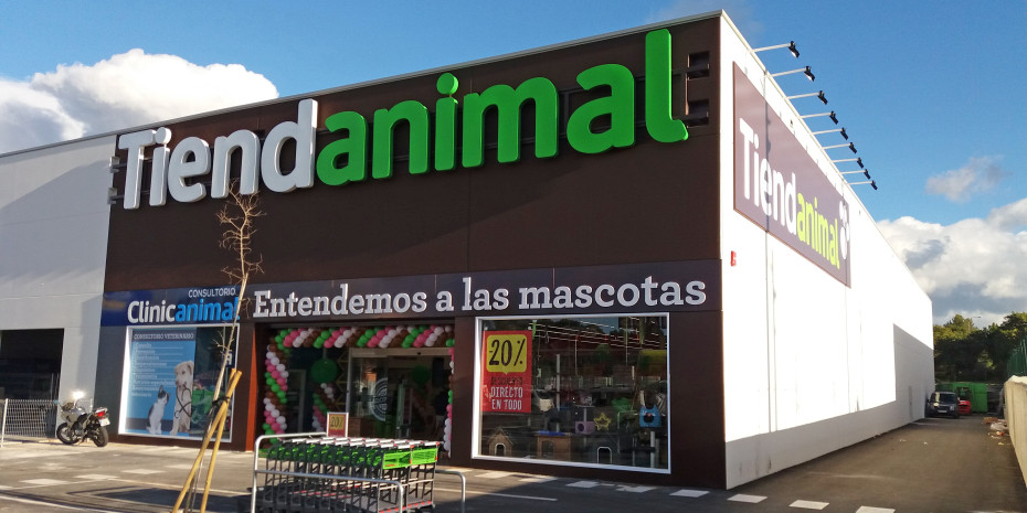 The Tiendanimal sites account for around 40 per cent of the Iskaypet Group. Here is the site in Marratxi on the island of Mallorca.