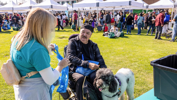 During the Southern California wildfires in January this year, many people were forced to live in tents.