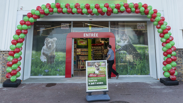 Expansion is being driven forward at Maxi Zoo in France; the picture shows a sample store.