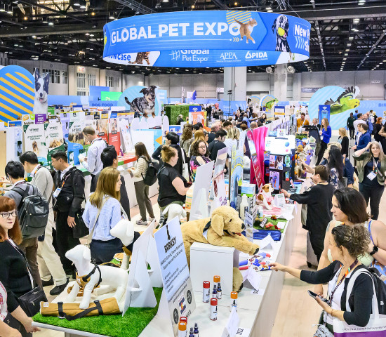 Many new products were presented at the Global Pet Expo.